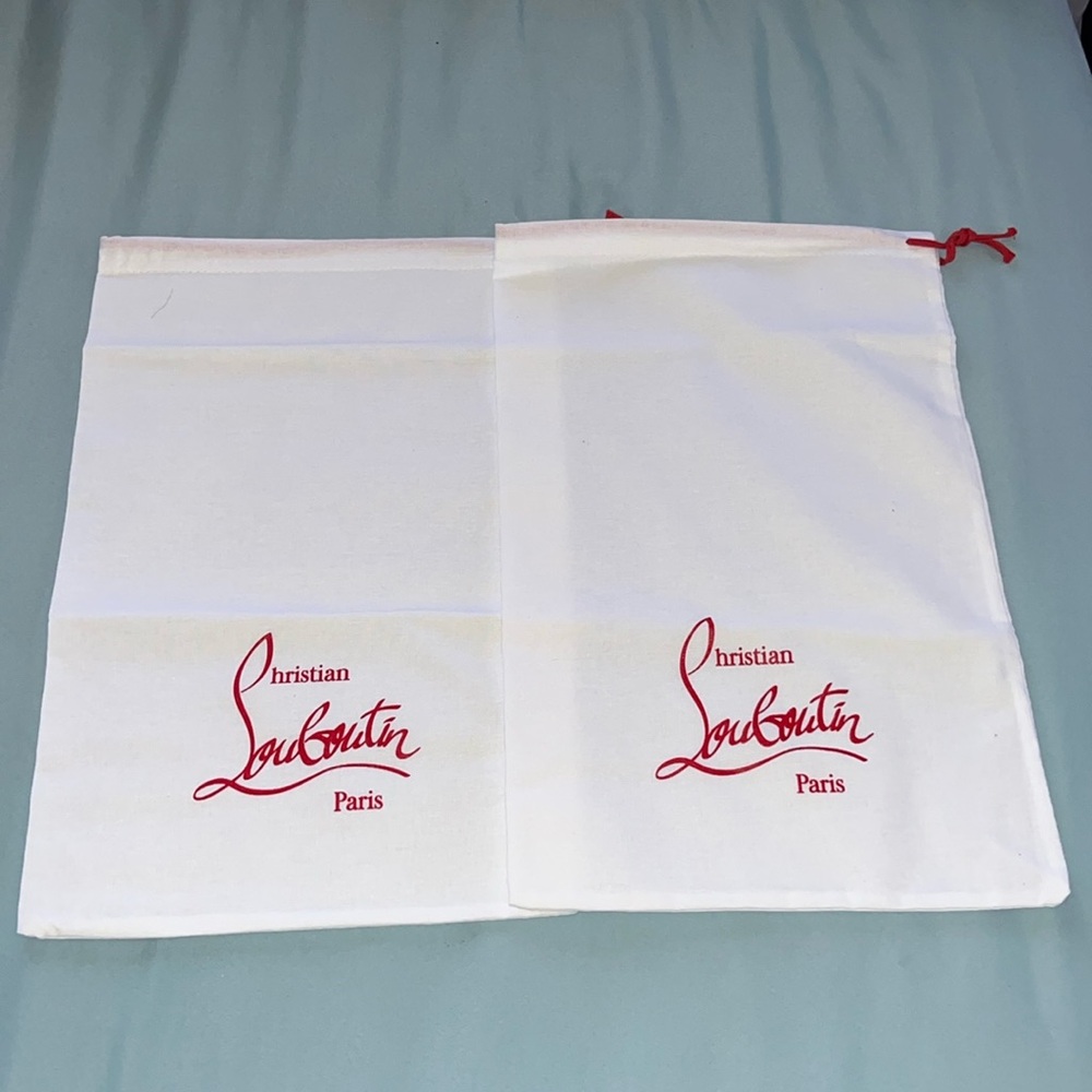 Christian Louboutin White Dustbags